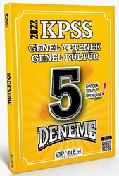 2022 KPSS Tamamı Çözümlü 5 Deneme - 1