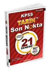 KPSS Tarihte Son Nokta 21 Çözümlü Deneme - 1