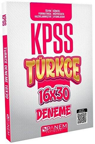 2022 KPSS Türkçe 16x30 Deneme PDF Çözümlü - 1
