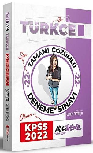 2022 KPSS Türkçe 22 Deneme Çözümlü - 1