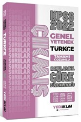 2022 KPSS Türkçe Konularına Göre Çıkmış Sorular Çözümlü - Yediiklim Yayınları