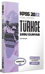 2022 KPSS Türkçe Soru Dünyası Soru Bankası - 1