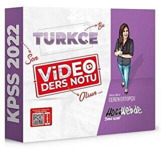2022 KPSS Türkçe Video Ders Notu - 1