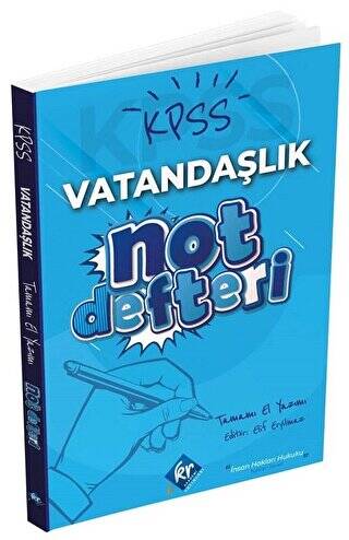 2022 KPSS Vatandaşlık Konu Anlatımlı Not Defteri - 1