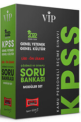 2022 KPSS VİP Genel Yetenek Genel Kültür Lise Ön Lisans Modüler Soru Bankası - Yargı Yayınevi