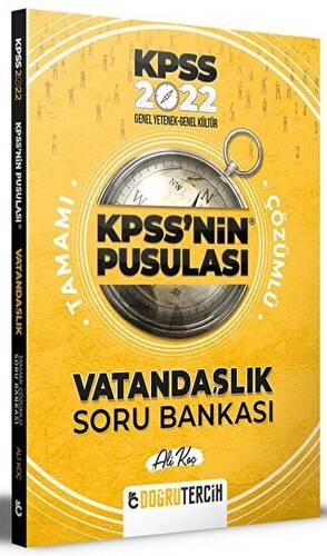 2022 KPSS`nin Pusulası Vatandaşlık Soru Bankası - 1