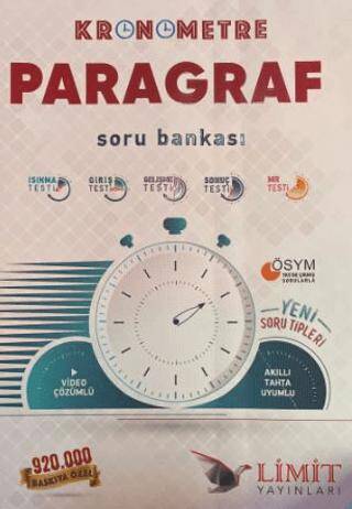 Kronometre Paragraf Soru Bankası - 1
