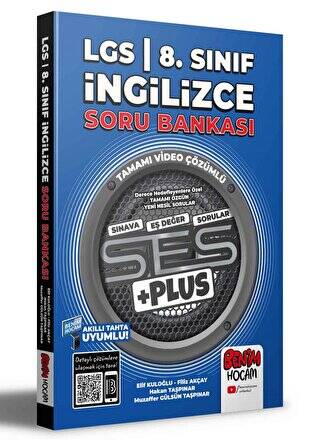 2022 LGS 8. Sınıf İngilizce Ses Plus Soru Bankası - 1