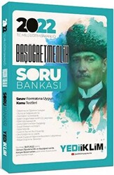 2022 MEB Başöğretmenlik Soru Bankası - Yediiklim Yayınları