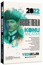 2022 MEB Öğretmenlik Kariyer Basamakları Başöğretmenlik Konu Anlatımı - Yediiklim Yayınları