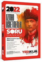 2022 MEB Öğretmenlik Kariyer Basamakları Uzman Öğretmenlik Soru Bankası - Yediiklim Yayınları