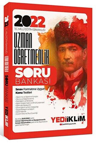 2022 MEB Öğretmenlik Kariyer Basamakları Uzman Öğretmenlik Soru Bankası - 1