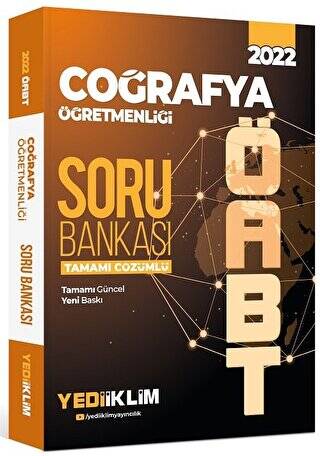 2022 ÖABT Coğrafya Öğretmenliği Tamamı Çözümlü Soru Bankası - 1