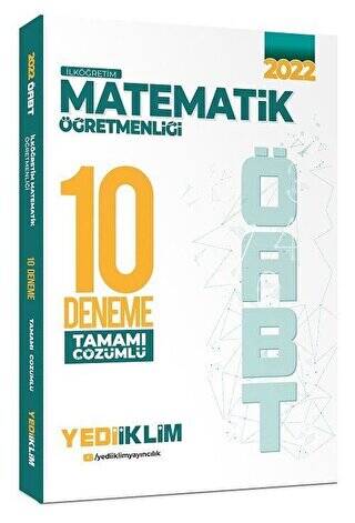 2022 ÖABT İlköğretim Matematik Öğretmenliği 10 Deneme - 1
