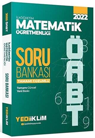 2022 ÖABT İlköğretim Matematik Öğretmenliği Tamamı Çözümlü Soru Bankası - 1