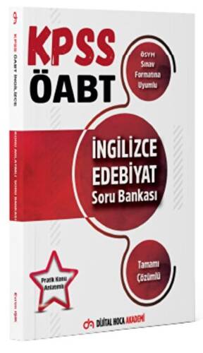 ÖABT İngilizce Öğretmenliği Edebiyat Pratik Konu Anlatımlı Tamamı Çözümlü Soru Bankası - 1