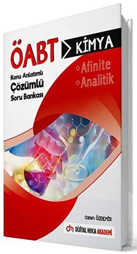 ÖABT Kimya Öğretmenliği Afinite Analitik Konu Anlatımlı Çözümlü Soru Bankası - 1