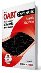 ÖABT Matematik Öğretmenliği Analitik Geometri Konu Anlatımlı Soru Bankası - 1