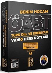 2022 ÖABT Türk Dili ve Edebiyatı Video Ders Notları - 1