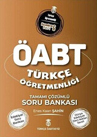 2022 ÖABT Türkçe Öğretmenliği Edebiyat Soru Bankası Çözümlü - 1