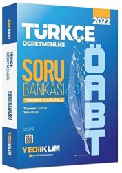 2022 ÖABT Türkçe Öğretmenliği Tamamı Çözümlü Soru Bankası - 1