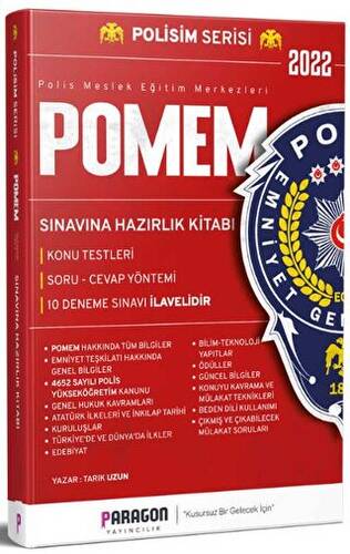 2022 Polisim Serisi POMEM Sınavını Hazırlık ve Mülakat Kitabı - 1