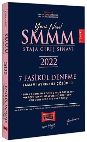 2022 SMMM Staja Giriş Sınavı Tamamı Ayrıntılı - 1
