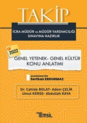 2022 Takip İcra Müdür ve Müdür Yardımcılığı Sınavına Hazırlık - Genel Yetenek Genel Kültür Konu Anlatımı - 1