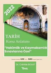 2022 Tarih Konu Anlatımı - Hakimlik ve Kaymakamlık Sınavlarına Özel - 1