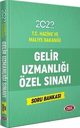 2022 T.C Hazine ve Maliye Bakanlığı Gelir Uzmanlığı Özel Sınavı Soru Bankası - 1