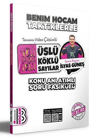 2024 Tüm Adaylar İçin Taktiklerle Üslü - Köklü Sayılar Konu Anlatımlı Soru Fasikülü - 1