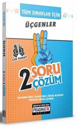 2022 Tüm Sınavlar İçin Üçgenler 2 Soru 2 Çözüm Fasikülü Pragmatik Serisi - 1