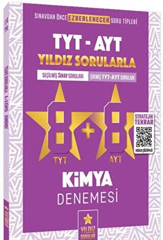 TYT AYT Kimya 8+8 Deneme Video Çözümlü - 1