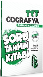 2022 TYT Coğrafya Konu Özetli ve Tamamı Çözümlü Soru Tahmin Kitabı - 1