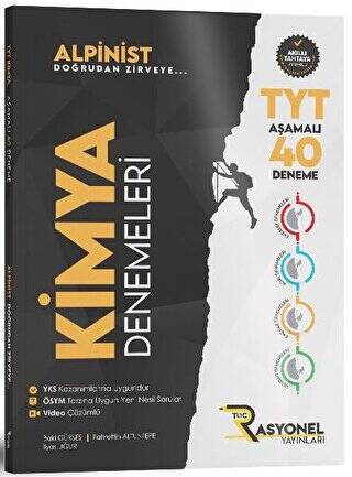 2022 TYT Kimya Alpinist Aşamalı 40 Deneme - 1