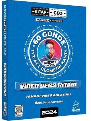 2024 60 Günde TYT-AYT Geometri Kampı Video Ders Kitabı - 1