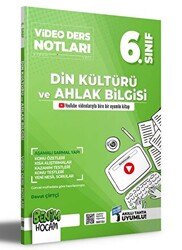 2023 6.sınıf Din Kültürü ve Ahlak Bilgisi Video Ders Notları Konu Anlatımı - 1