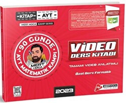 2023 90 Günde AYT Matematik Kampı Video Ders Kitabı Eko - 1