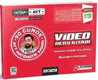 2023 90 Günde AYT Matematik Kampı Video Ders Kitabı Eko - 1