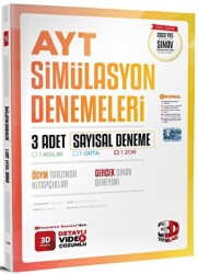 2023 AYT 3D Sayısal 3`lü Simülasyon Deneme - 1