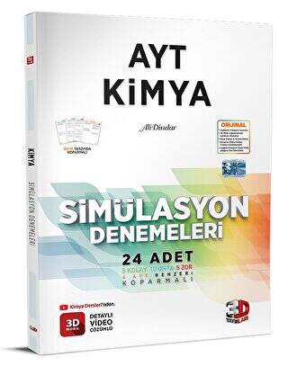 AYT 3D Simülasyon Kimya Denemeleri - 1