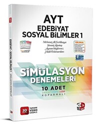 AYT Edebiyat - Sosyal Bilimler 1 Simülasyon Denemeleri - 1