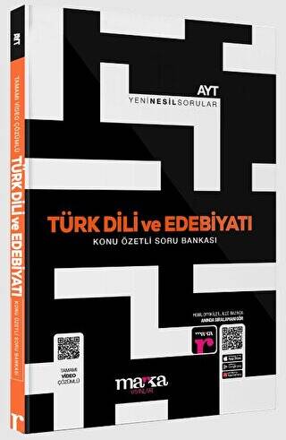 2025 AYT Türk Dili ve Edebiyatı Konu Özetli Yeni Nesil Soru Bankası Tamamı Video Çözümlü - 1
