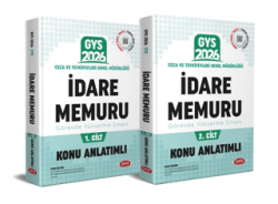 2025 Ceza ve Tevkifevleri Genel Müdürlüğü İdare Memuru GYS Konu Anlatımlı 1-2 - 1
