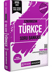 2023 Ezberbozan KPSS Genel Yetenek Genel Kültür Türkçe Soru Bankası - 1