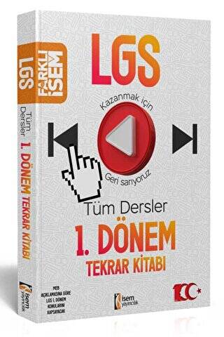 Farklı İsem LGS Tüm Dersler 1.Dönem Tekrar Kitabı - 1