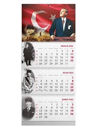 2023 Gemici Duvar Takvimi - Alsancak - 1