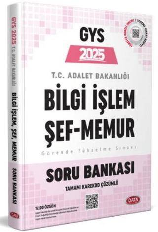 Adalet Bakanlığı Bilgi İşlem Merkez-Taşra Şef Taşra Memur GYS Soru Bankası - 1