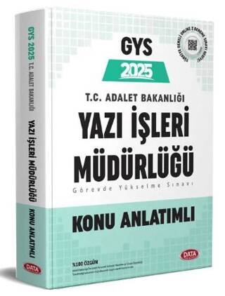 GYS Adalet Bakanlığı Yazı İşleri Müdürlüğü Konu Anlatımlı - 1
