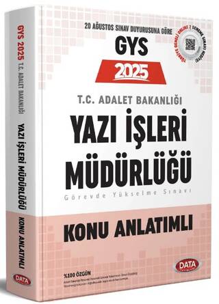 GYS Adalet Bakanlığı Yazı İşleri Müdürlüğü Konu Anlatımlı - 1